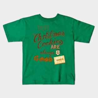 Tasty Christmas cookies Kids T-Shirt